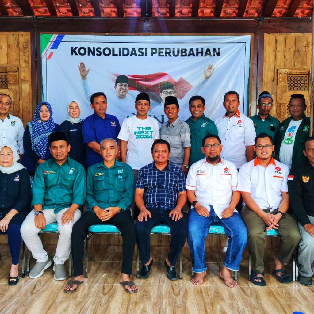 Konsolidasi partai gabungan Koalisi Perubahan. Foto: Dok. CR