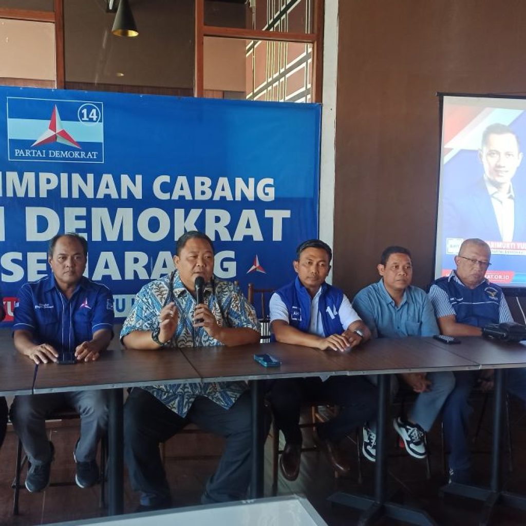 DPC Demokrat Kota Semarang usung Yoyok Sukawi jadi calon wali kota. Foto: Dok. Alan Henry
