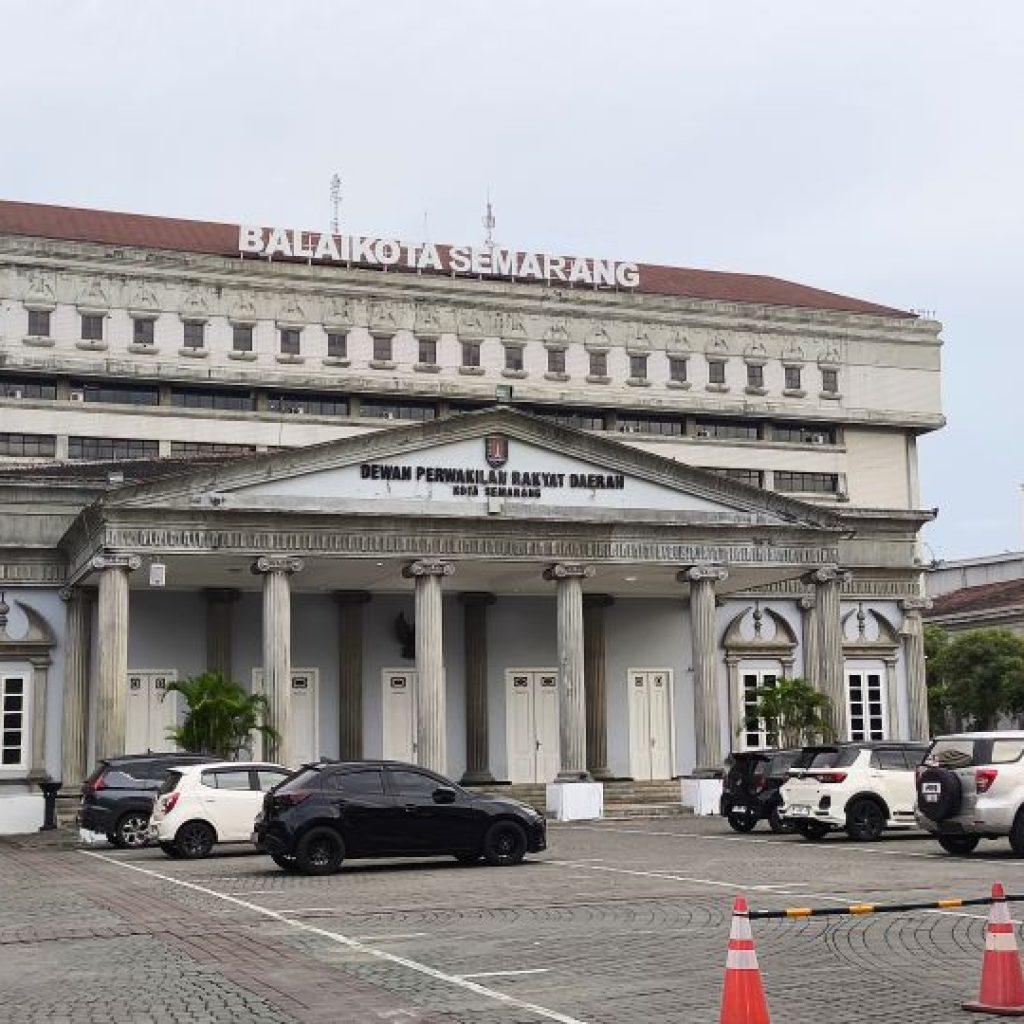 Lokasi DPRD Bersholawat di Jalan Pemuda No 148 Semarang. Foto: Dok. Alan Henry