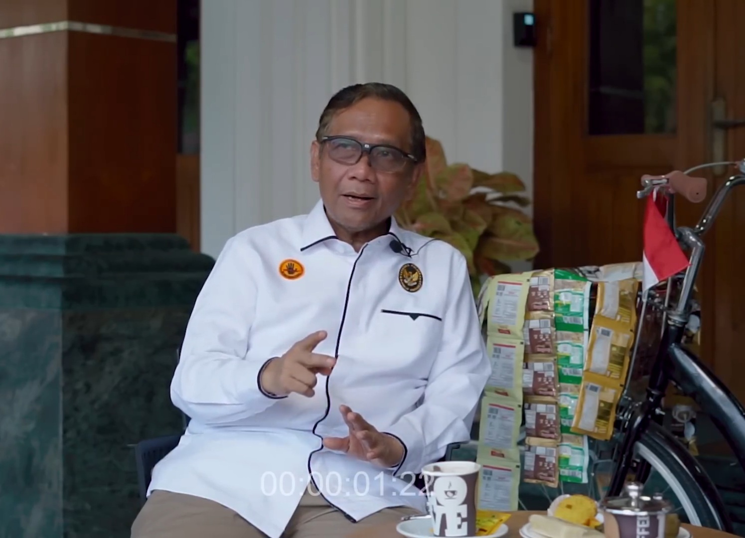 Daftar prestasi Mahfud MD dalam membongkar kasus besar di Indonesia. FOTO: Tangkapan layar YouTube HAS Creative