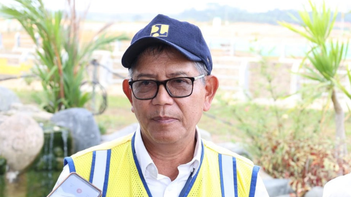 Danis H. Sumadilaga saat menyampaikan kesiapan pembangunan IKN untuk ditinggali ASN dan menteri. Foto: instagram.com/danishsumadilaga