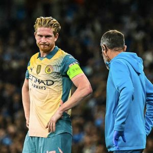 De Bruyne Alami Cedera Lawan Inter, Diragukan Bisa Tampil Lawan Arsenal Akhir Pekan
