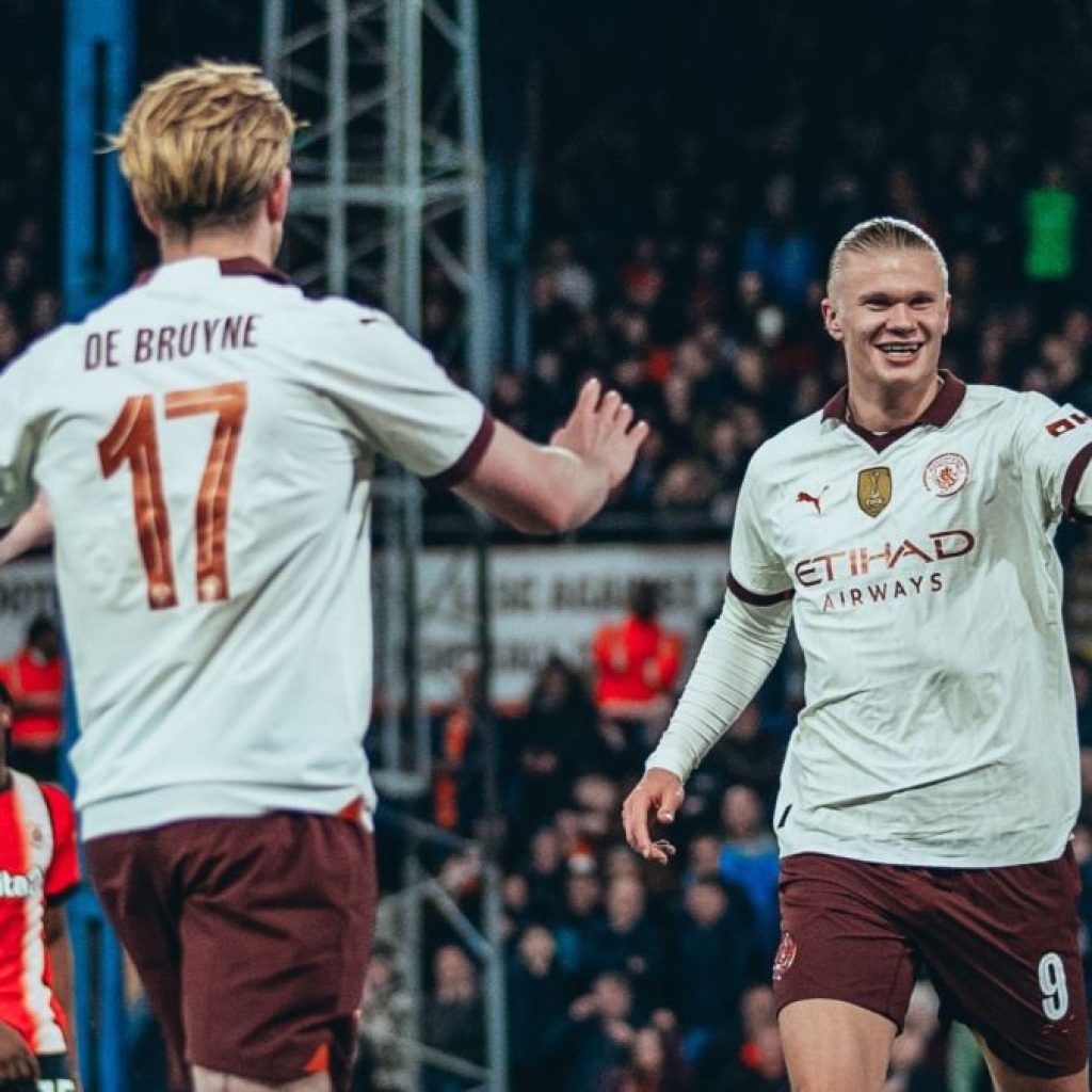 Usai Bobol Gawang Luton Town 5 Kali, Haaland Tebar Ancaman: Kami Siap Menyerang