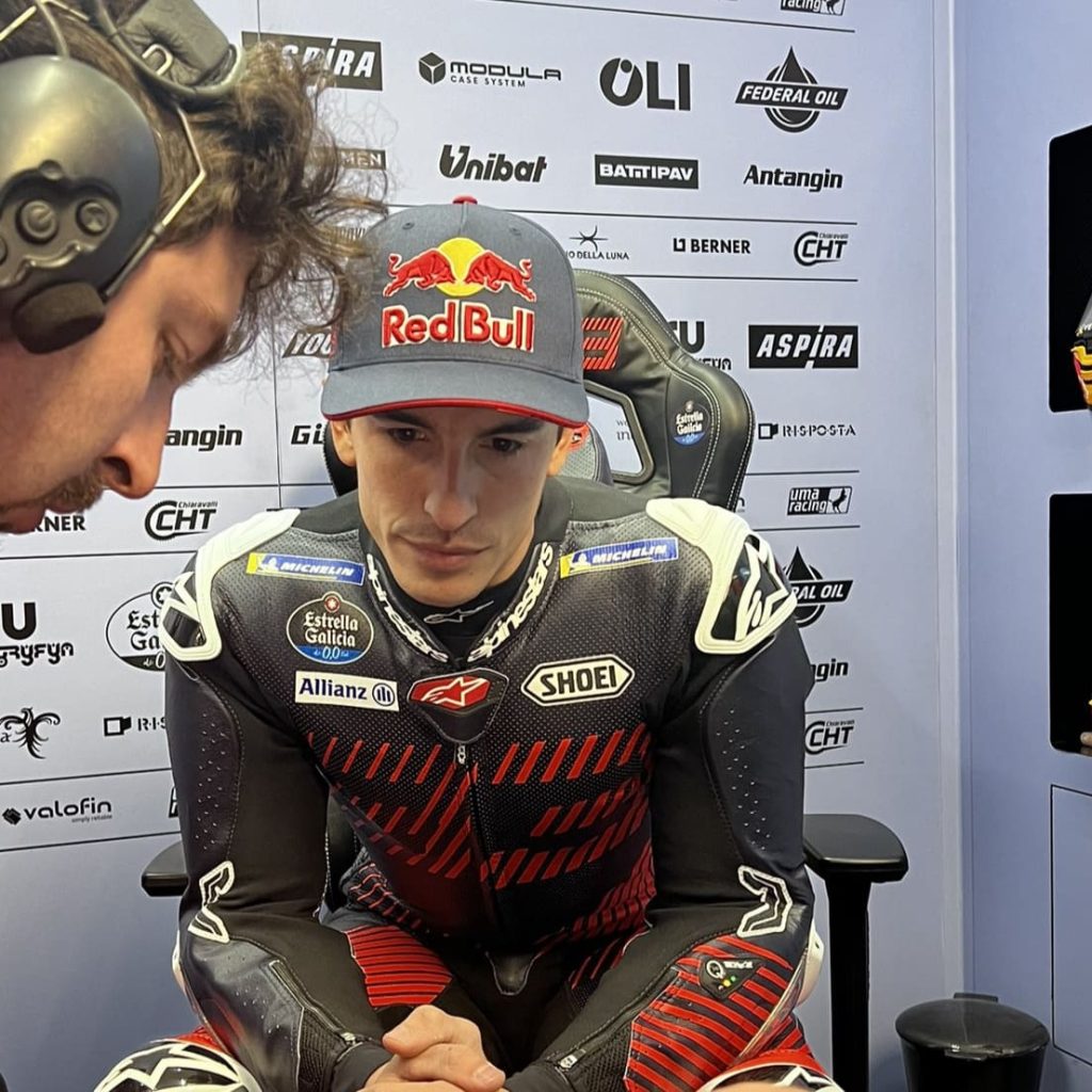 Debut Marc Marquez di Ducati pada tes Valencia tampil impresif. Foto: x.com/GresiniRacing