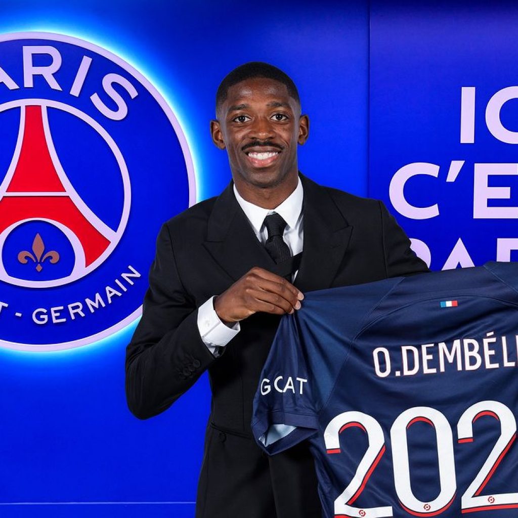 Ousmane Dembele. (Foto: Instagram @psg)