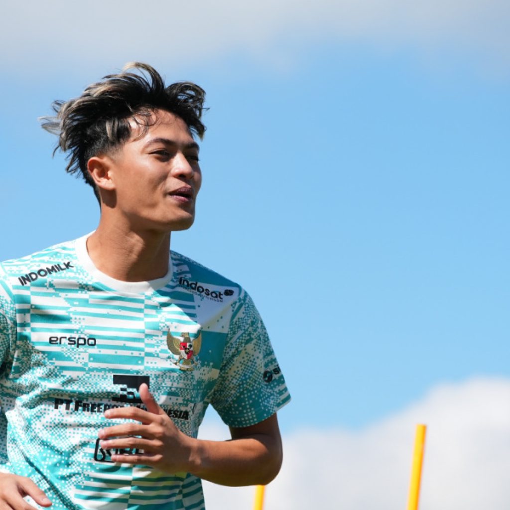 Alfeandra Dewangga ungkap target bersama timnas U-23 Indonesia. Foto: PSSI