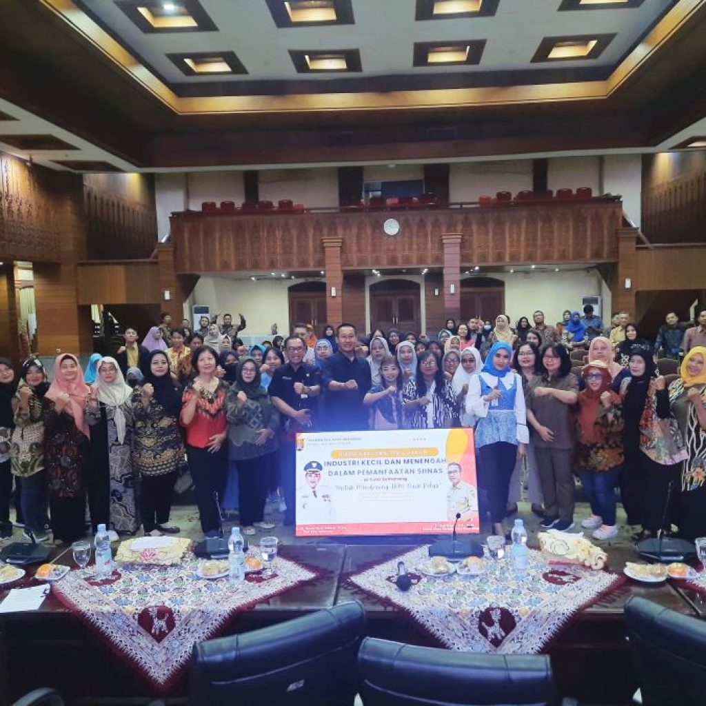 Diseminasi dan temu usaha dalam pemanfaatan Siinas, di Loka Krida Balai Kota Semarang, Kamis (28/11/2024). Foto: Istimewa