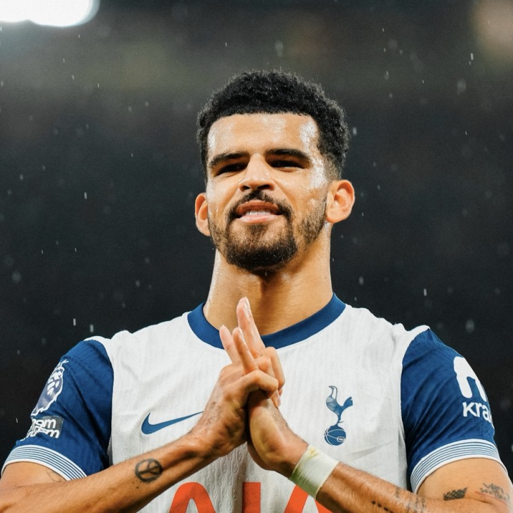 Dominic Solanke jadi bagian skuad timnas Inggris untuk Liga Negara UEFA. Foto: x.com/SpursOfficial