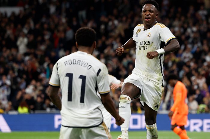 Real Madrid berhasil tumbangkan Valencia. Foto: X.com/realmadrid