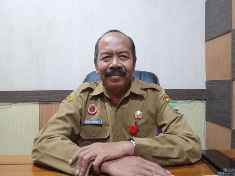 Kepala Dinkes Blora, Edy Widayat bicara terkait pelayanan kesehatan di desa. Foto: Dok, Lilik Yuliantoro