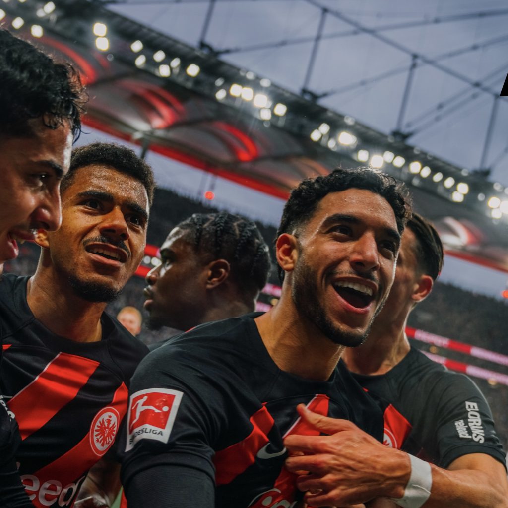 Eintracht Frankfurt berhasil menyerang Bayern Munich. Foto: X.com/eintracht