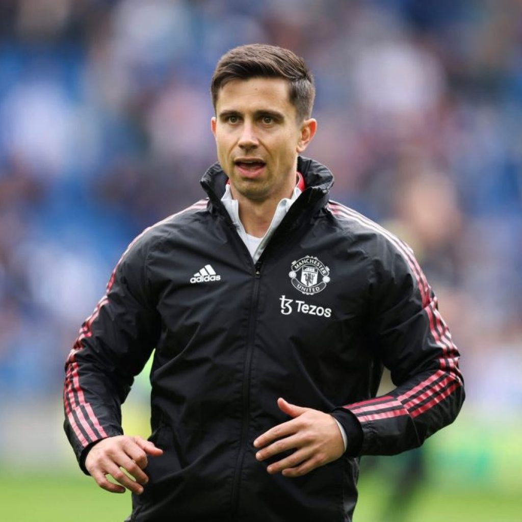 Asisten Erik Ten hag, Eric Ramsay tinggalkan Manchester United. Foto: x.com/mufcMPB