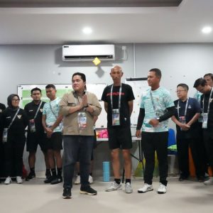 Temui Timnas U-17 Wanita, Erick Thohir Optimis dengan Masa Depan Sepak Bola Wanita Indonesia
