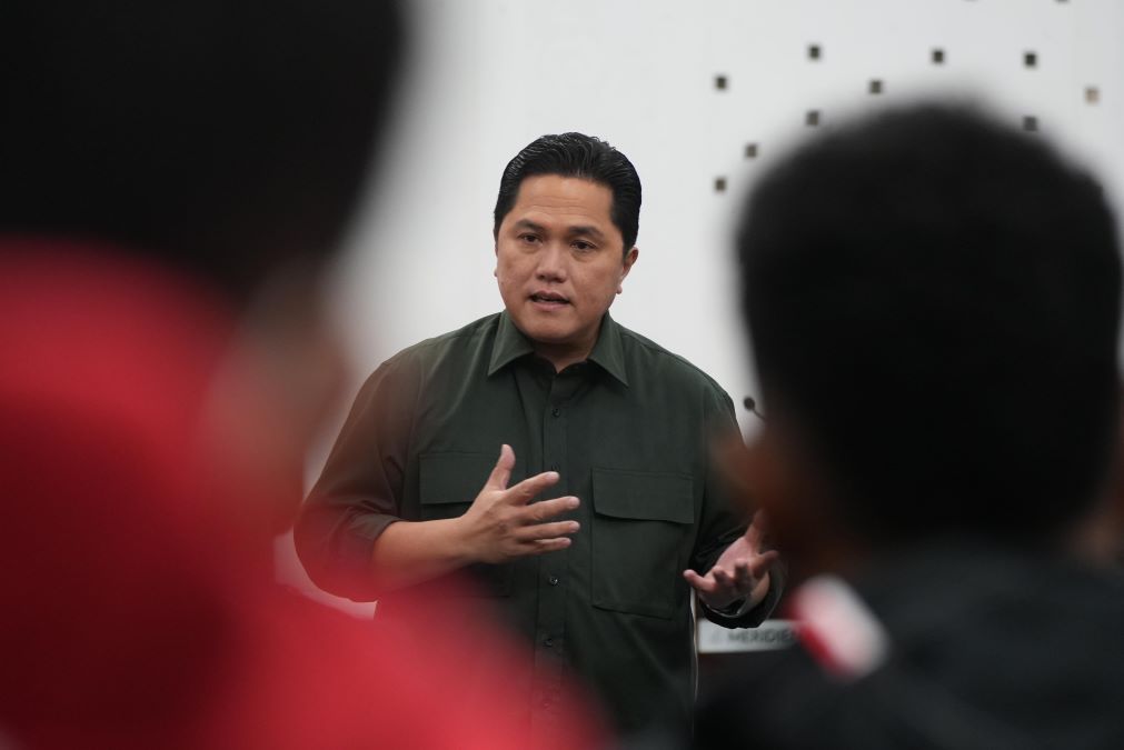 Erick Thohir Apresiasi kualitas pemain pelapis timnas Indonesia. Foto: PSSI