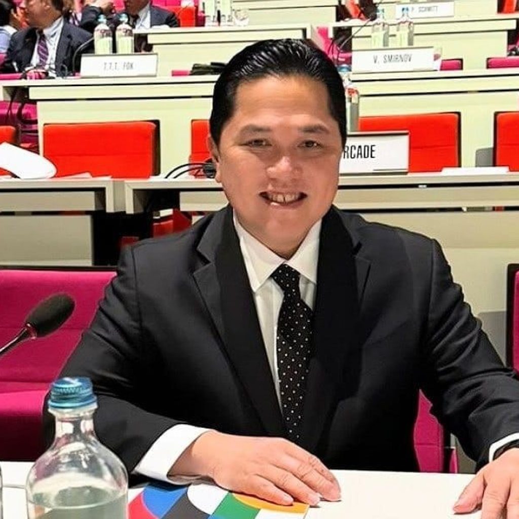 Ketua Umum PSSI, Erick Thohir. Foto: instagram.com/erickthohir