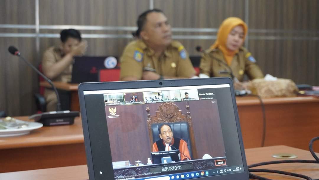 Perkara tapal batas antara kabupaten Bengkulu Utara dan Lebong kini tengah bergulir di Mahkamah Konstitusi. Foto: Istimewa