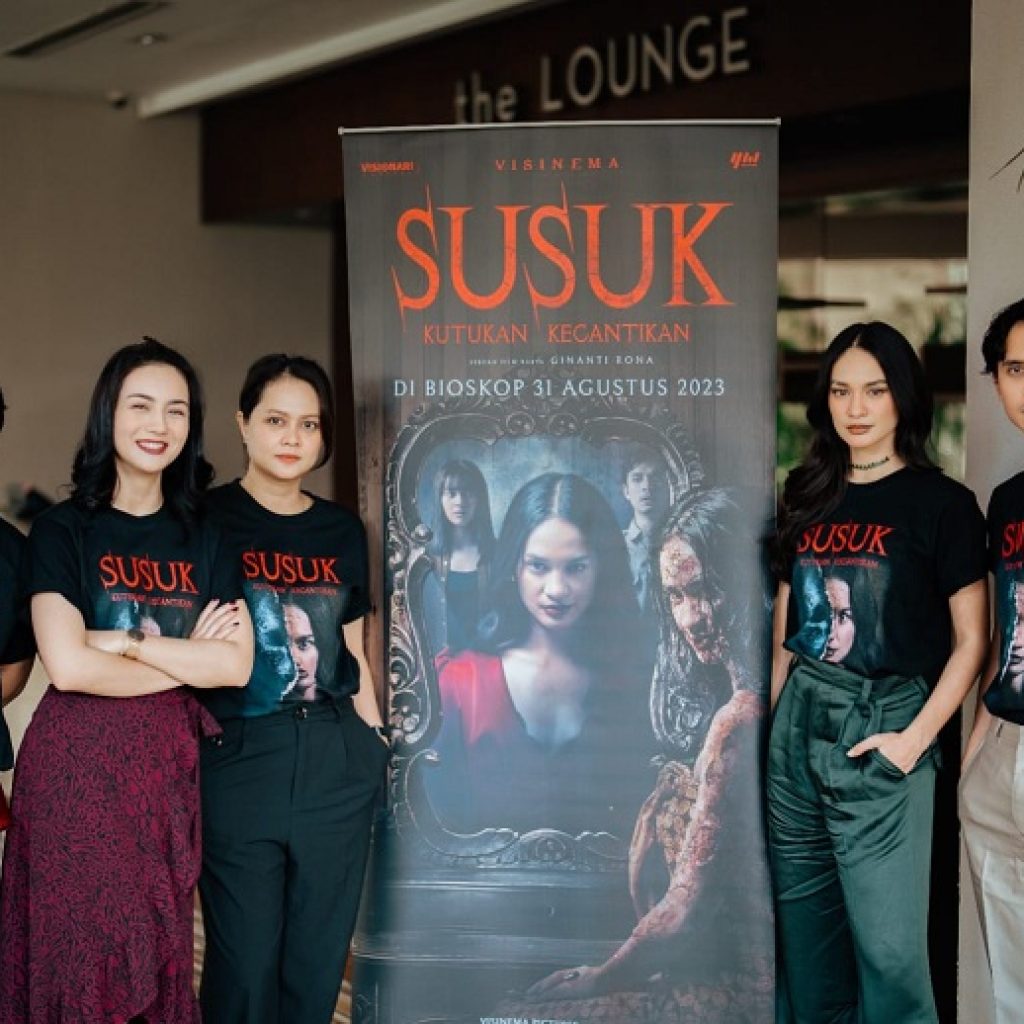 Acara Press Screening dan Press Conference film “Susuk: Kutukan Kecantikan”, di Jakarta, Jumat (28/7/2023). FOTO: Sarah Anna Wahyuni Limbeng