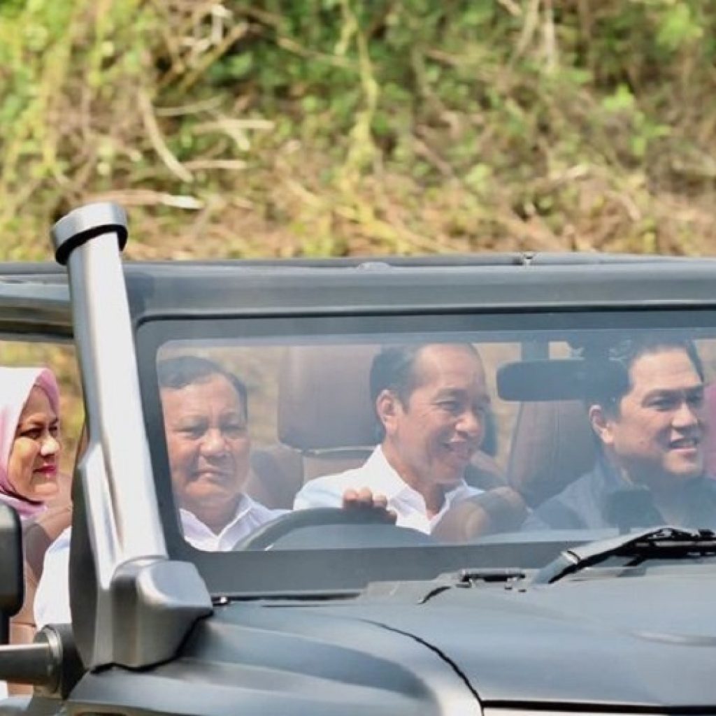 TUTURPEDIA - Kemesraan Presiden Jokowi Bersama Prabowo-Erick di Malang, Perjodohan Politik Jelang Pilpres 2024?