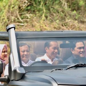 Kemesraan Presiden Jokowi Bersama Prabowo-Erick di Malang, Perjodohan Politik Jelang Pilpres 2024?