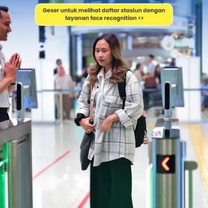 Layanan Face Recognition Kini Tersedia di 19 Stasiun, Berikut Cara Daftarnya!
