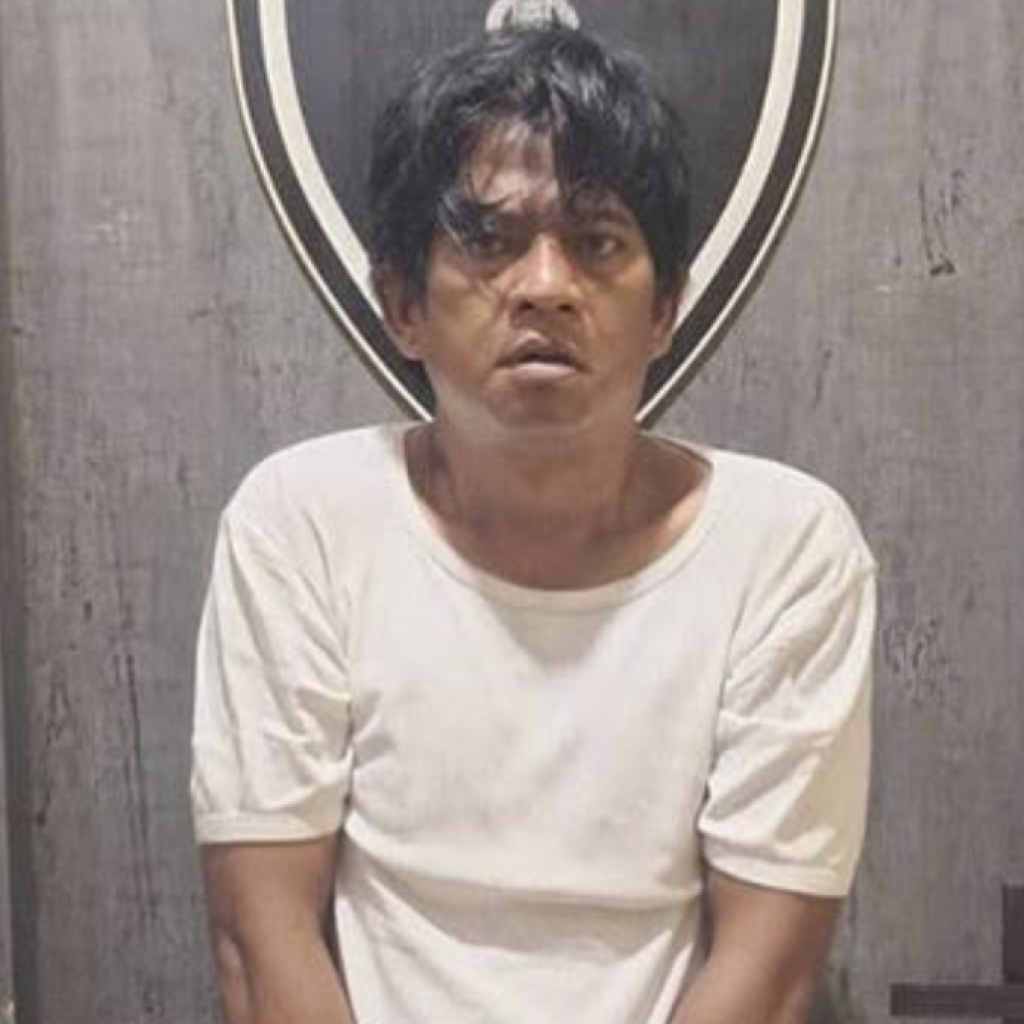 Fauzan Fahmi, pelaku pembunuhan jasad wanita tanpa kepala di Muara Baru akhirnya ditangkap polisi. Foto: x.com/kegblgnunfaedh