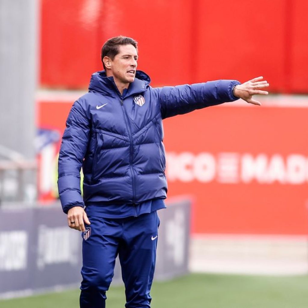 Fernando Torres jadi pelatih Atletico Madrid B. Foto: x.com/AtletiAcademia