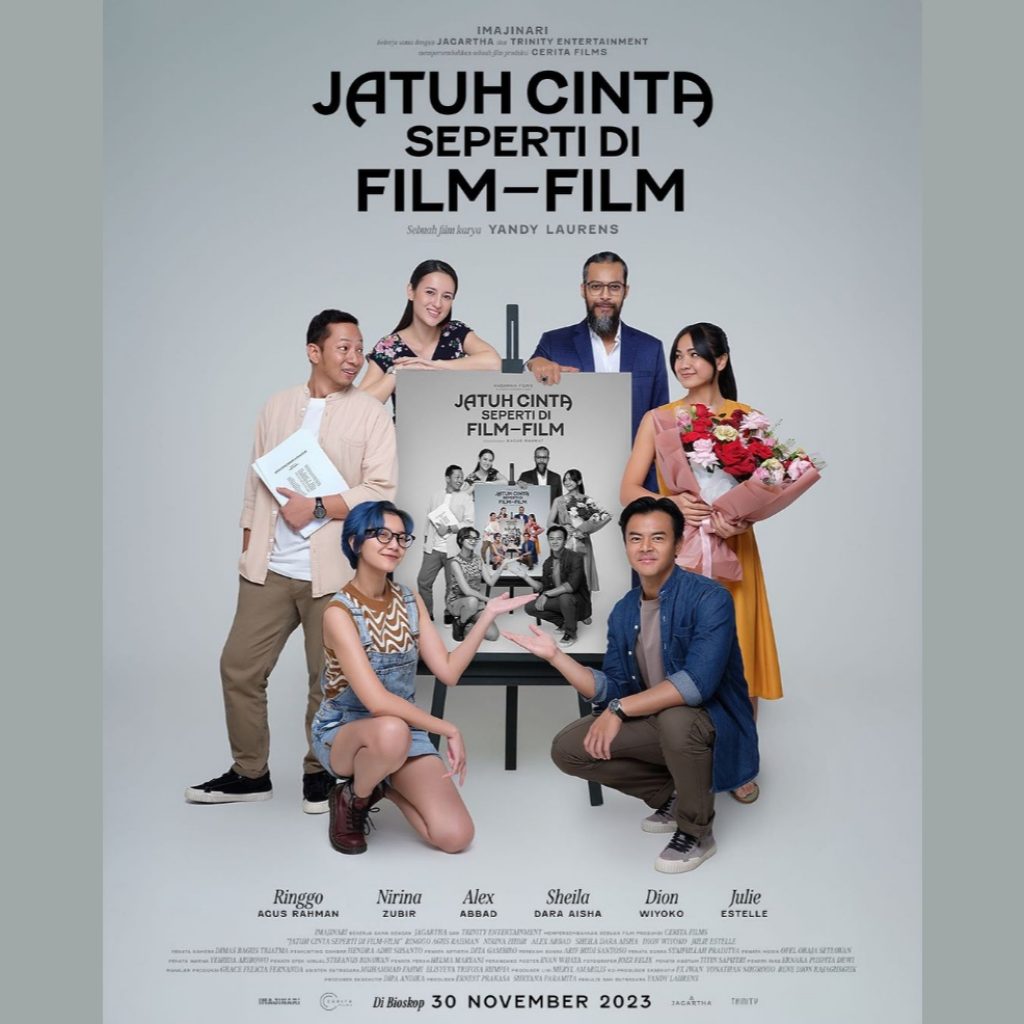 Sinopsis ‘Jatuh Cinta Seperti di Film-film,’ Tayang Mulai 30 November di Bioskop