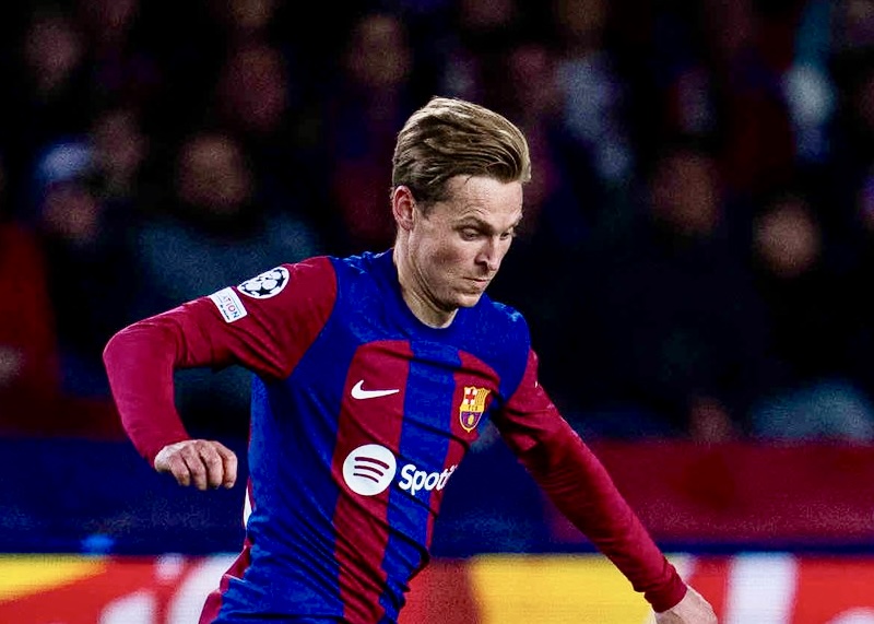 Barcelona dikabarkan mempertimbangkan opsi untuk jual Frenkie de Jong. Foto: x.com/FCBarcelona