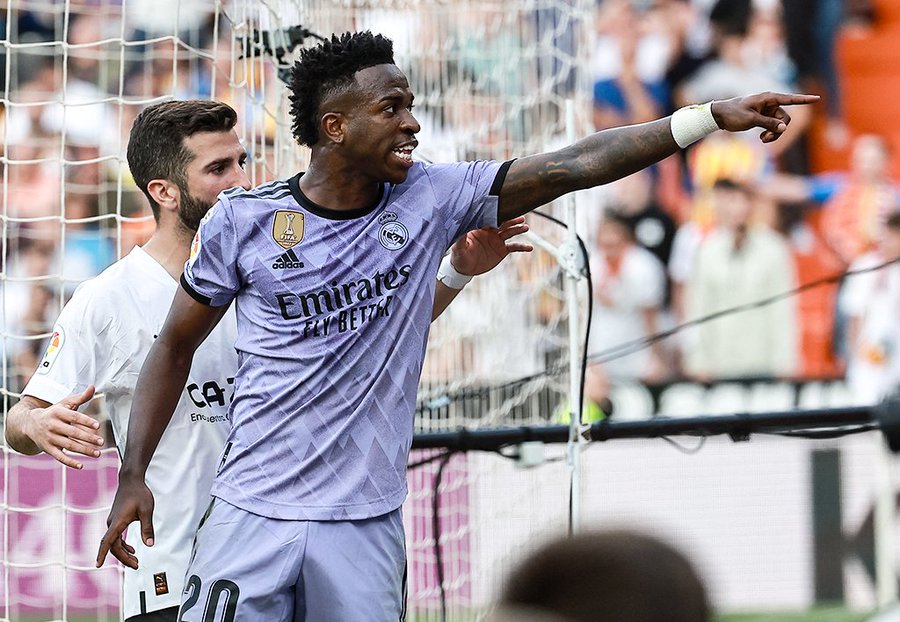 LaLiga dan RFEF sepakati gestur anti rasisme. Foto: x.com/brfootball