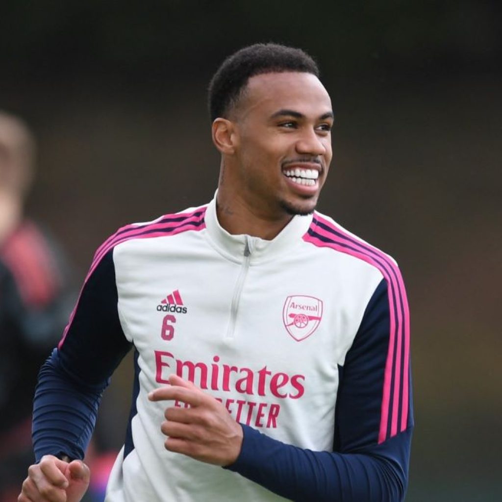 Arsenal siap perpanjang kontrak Gabriel Magalhaes. Foto: x.com/biel_m04