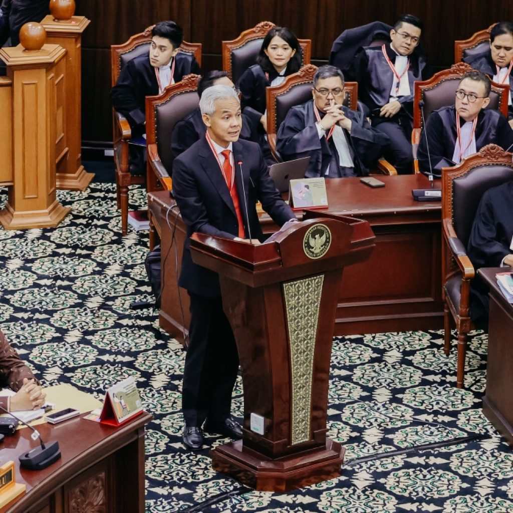 Kubu Ganjar Pranowo dan Mahfud MD ajukan lima petitum dalam sidang sengketa Pilpres 2024. Foto: x.com/ganjarpranowo