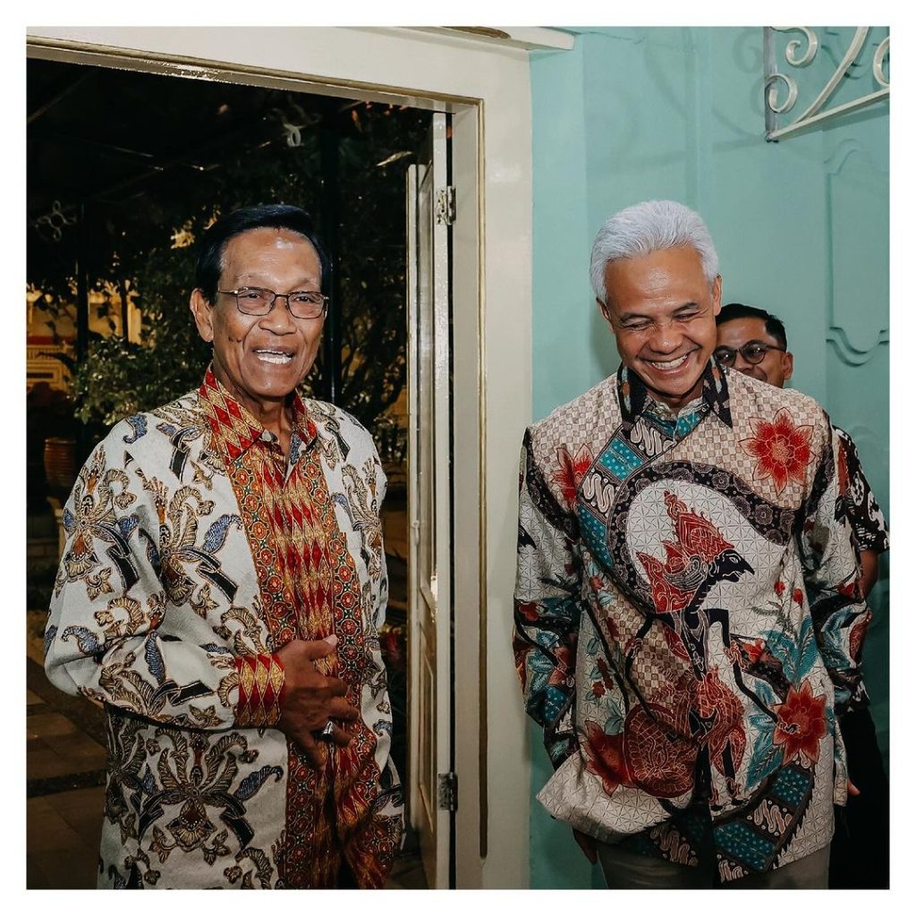 Berjanji untuk Silaturahmi, Ganjar Jadi Capres Pertama yang Kunjungi Sri Sultan HB X