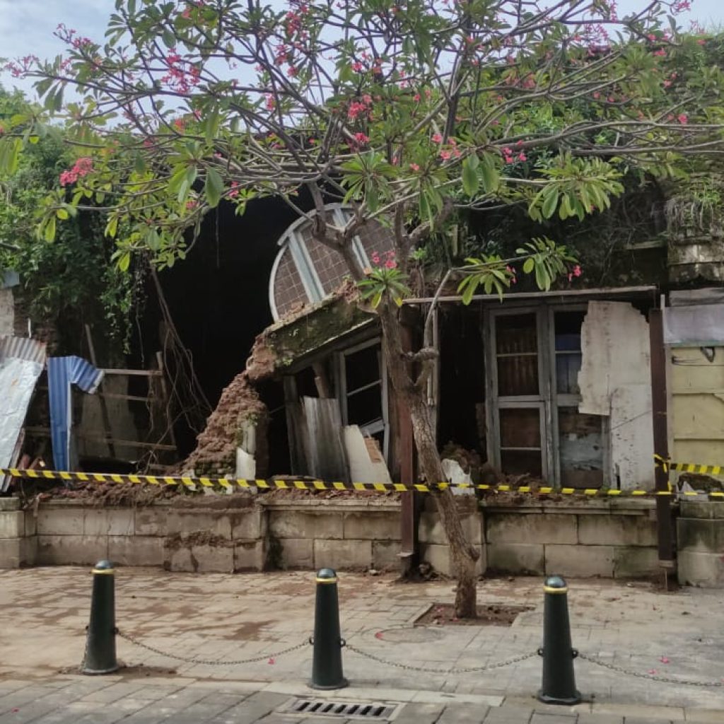 Gedung Tua di Kota Lama Semarang Ambruk, Disbudpar Kesulitan Hubungi Pemiliknya hingga Lakukan Hal Ini