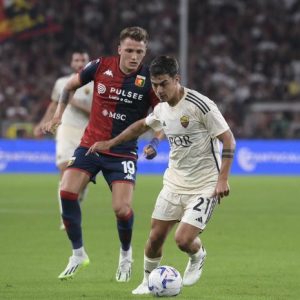 Kalah 4-1 dari Genoa, AS Roma Berada di Ambang Zona Degradasi