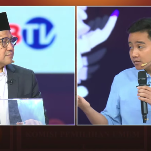 Cak Imin Bahas APBN IKN di Debat Cawapres 2024, Gibran: Dulu Ikut Potong Tumpeng, Enggak Konsisten