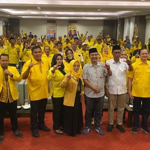 Partai Golkar Siap Memenangkan Yoyok-Joss di Pilwakot Semarang 2024, Ini Pesan Yoyok Sukawi