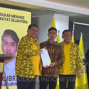 Partai Golkar Resmi Usung Gibran Rakabuming Jadi Cawapres Prabowo
