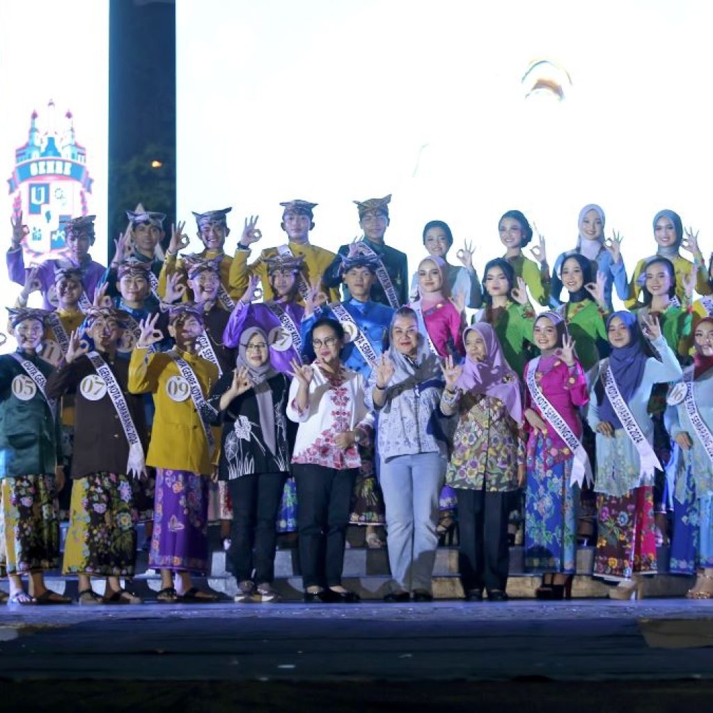 Wali Kota Semarang, Hevearita Gunaryanti Rahayu saat menghadiri Grand Final Duta Genre yang digelar di Taman Indonesia Kaya, Semarang. Foto: Dok. Pemkot Semarang