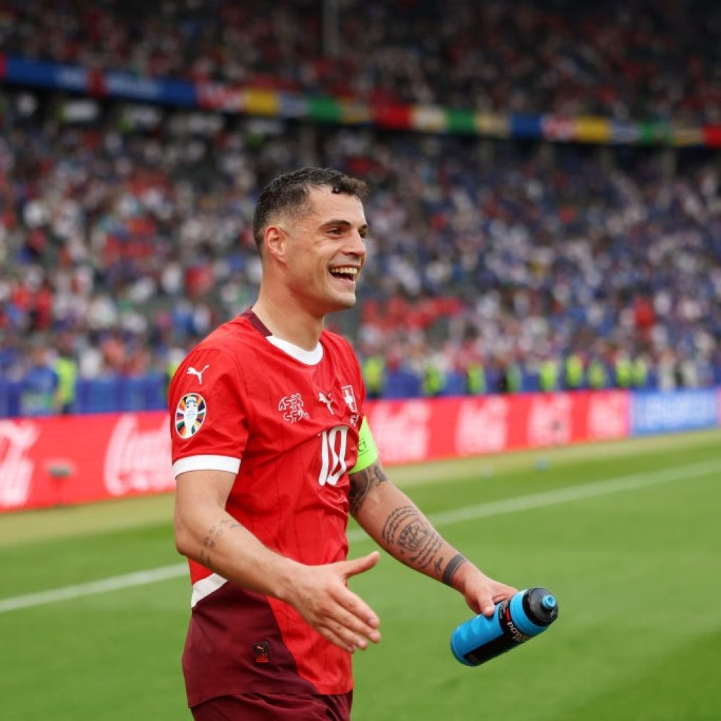 Lega! Swiss Pastikan Kondisi Granit Xhaka Bugar Jelang Perempat Final EURO 2024 Lawan Inggris