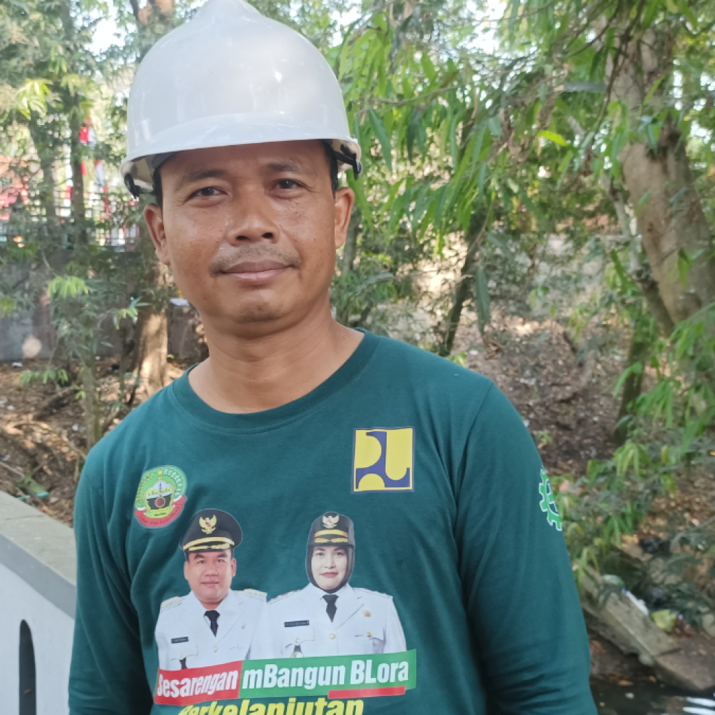 Kabid SDA ungkap progres pembangunan Embung Nglebok telah mencapai 38 persen. Foto: Dok. CR