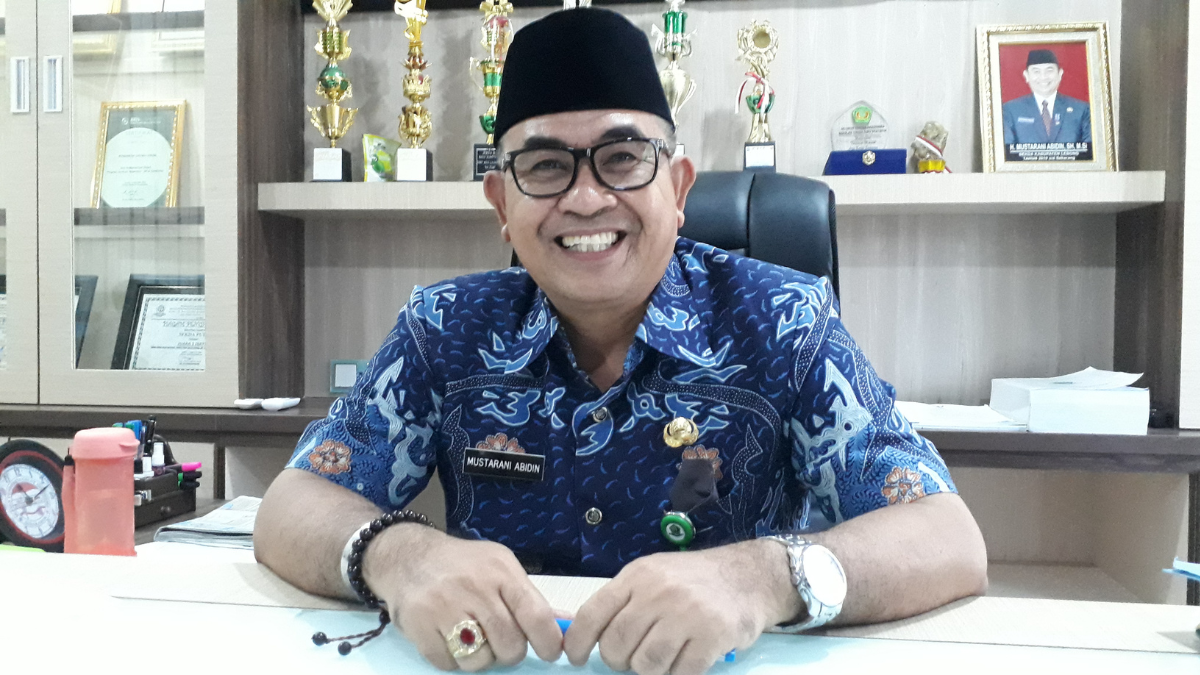 Sekretaris Daerah (Sekda) Lebong, H Mustarani, SH, M.Si. Foto: Dok. Riki Santoso.