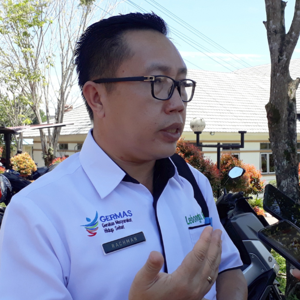 Kepala Dinas Kesehatan Lebong, Rachman, SKM, M.Si. Foto: Dok. Riki Santoso.