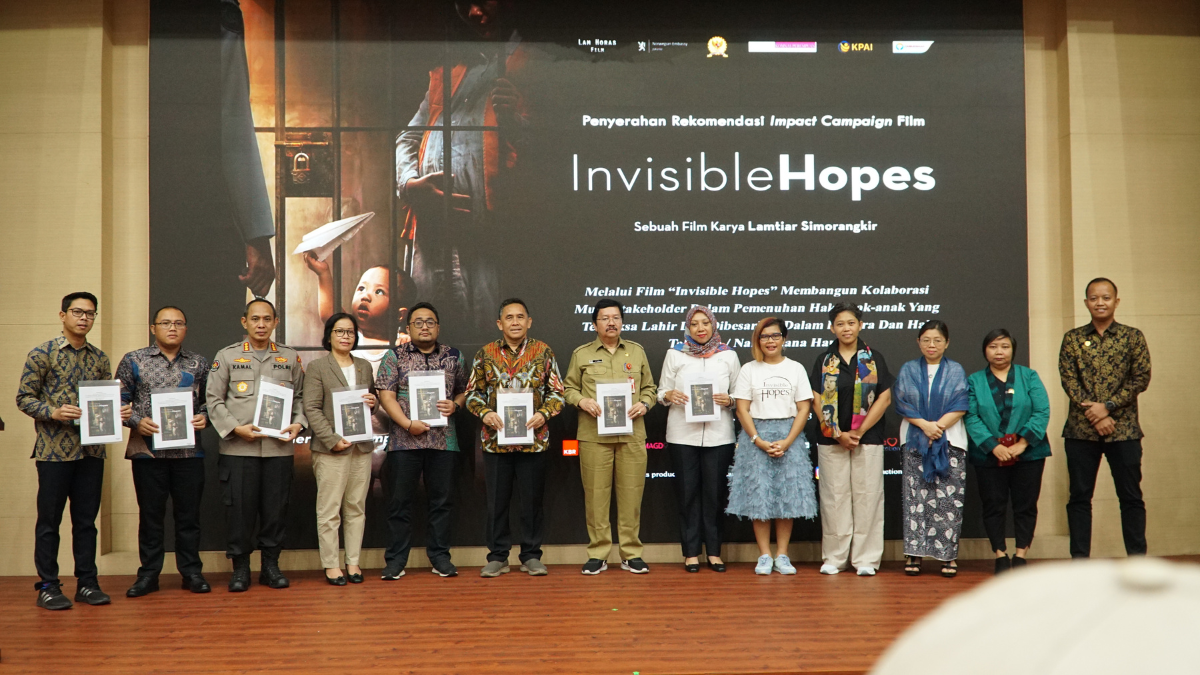 Film Invisible Hopes menjadi masukan pada banyak lembaga negara. Foto: Istimewa