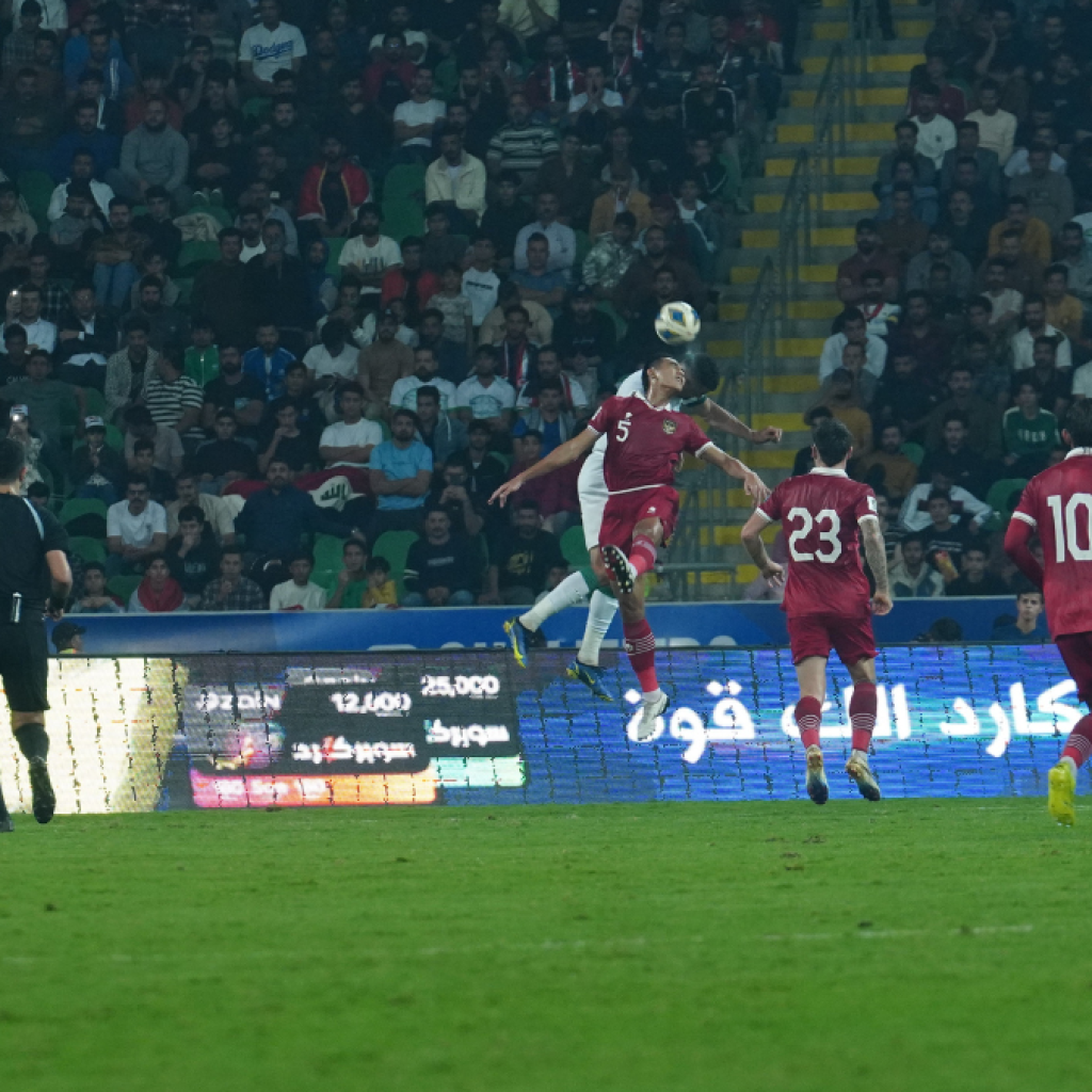 Timnas Indonesia kalah dari timnas Irak di kualifikasi Piala Dunia 2026, selanjutnya bertemu Filipina. Foto: Laman PSSI