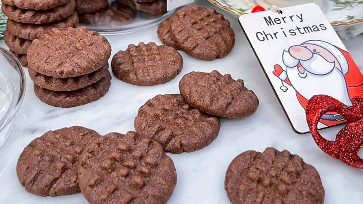 Inilah resep kue kering choco peanut cookies with brown sugar. Foto: Instagram.com/meina83