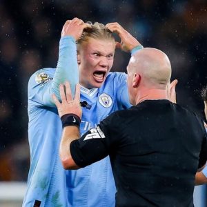 Haaland Ngamuk di X Gegara Keputusan Wasit, Begini Respons Netizen