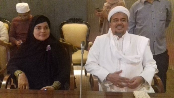 Istri Habib Rizieq Shihab, Syarifah Fadhlun Binti Al Habib Fadhil Bin Yahya meninggal dunia. Foto: x.com/ojo_dumel