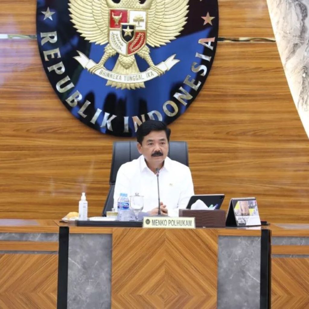 Judi online paling diminati tahun 2023, Menko Polhukam janji akan berantas. Foto: Laman Kemenko Polhukam RI