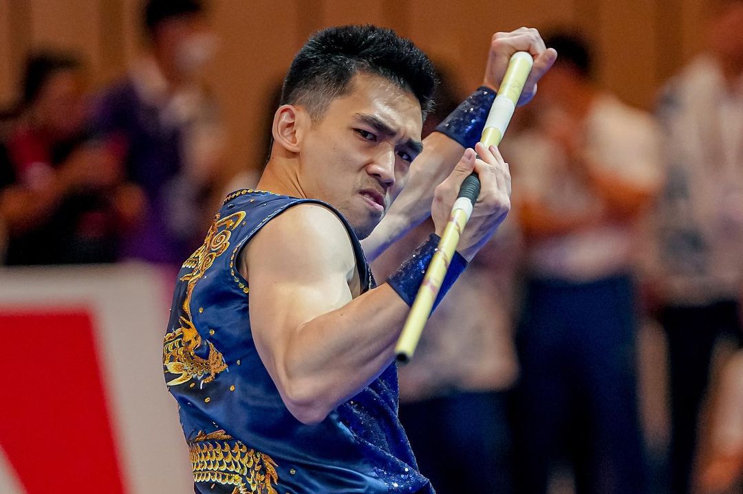 Indonesia kembali meraih medali emas di Asian Games 2022 lewat cabor wushu. FOTO: Instagram.com/harrishoratius