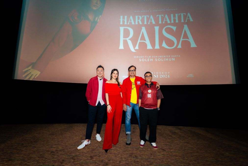 Film Harta Tahta Raisa segera tayang di bioskop bulan Juni 2024. Foto: Imajinari